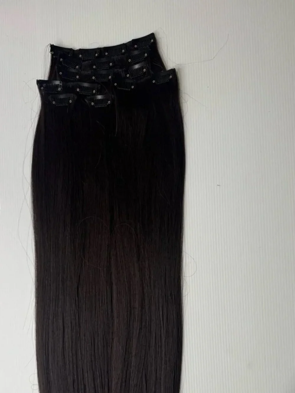 22” Clip-In Extensions Long Straight Soft, Full & Natural Look